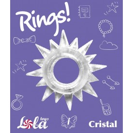 Прозрачное эрекционное кольцо Rings Cristal